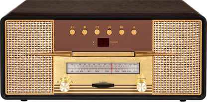 CR7016A-MA Rhapsody 7-In-1 Record Player, Mahogany